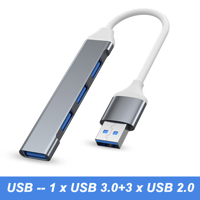 USBハブ3.0タイプC,Xiaomi,Huawei,MacBook Pro,USB 3.0用の4ポートアダプター,otgタイプコネクタ｜ichi-shop｜03