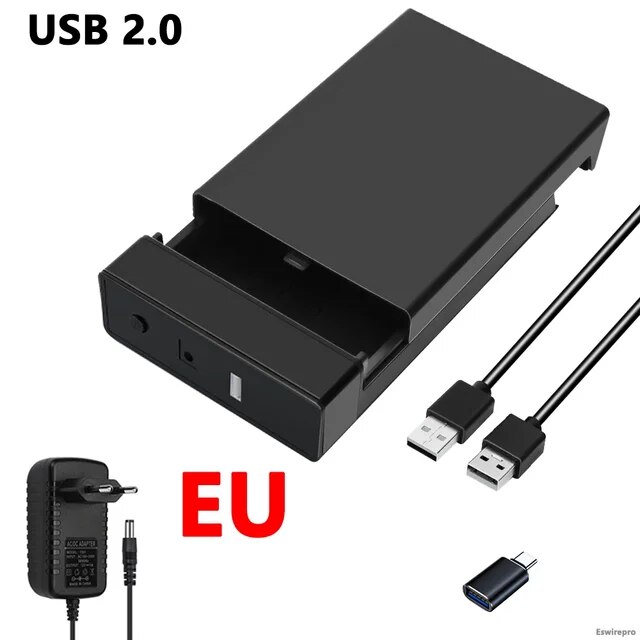Usb3.0-外付けハードドライブHDDケース,USB 2.5/テラバイト接続,ハードディスクケース,アダプター,3.0｜ichi-shop｜05