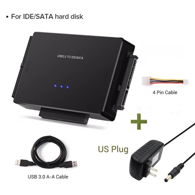 USB 3.0からsataへのHDDハードディスクアダプター、hdd、ssd、cd、DVD、rom、CD-RW、3 in 1、3.5インチ、2.5イン｜ichi-shop｜03