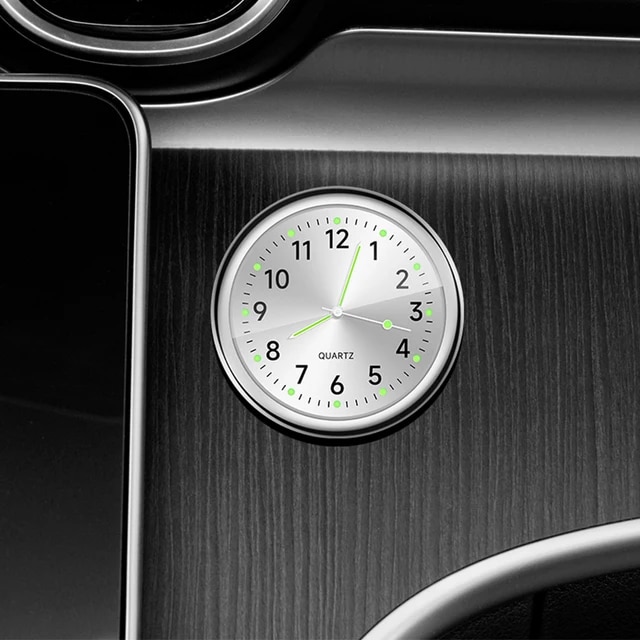 明るい車の内部時計、ミニデジタル時計の状態、クォーツ時計、自動車の装飾、車のアクセサリー｜ichi-shop｜07