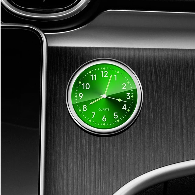 明るい車の内部時計、ミニデジタル時計の状態、クォーツ時計、自動車の装飾、車のアクセサリー｜ichi-shop｜06
