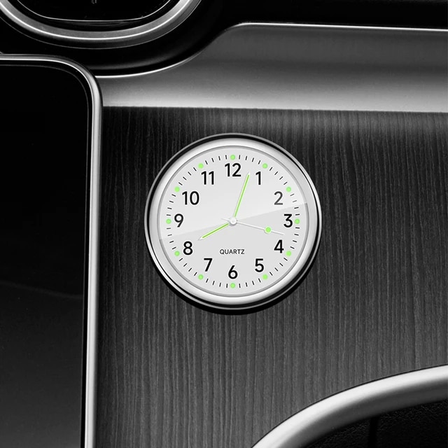 明るい車の内部時計、ミニデジタル時計の状態、クォーツ時計、自動車の装飾、車のアクセサリー｜ichi-shop｜03