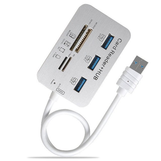 2-in-1 USBハブ,microSD,Tfメモリカードリーダー,USBディスク,マウスアダプター,電話,タブレット充電,拡張ドック,3.0｜ichi-shop｜02