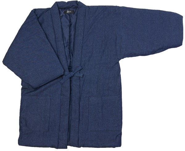 着物,和装小物,男物,紳士,メンズ,綿入り,半纏,半天,袢天,どてら,和装,防寒,節電,エコ,ウォームビズ,デニム,ジーンズ