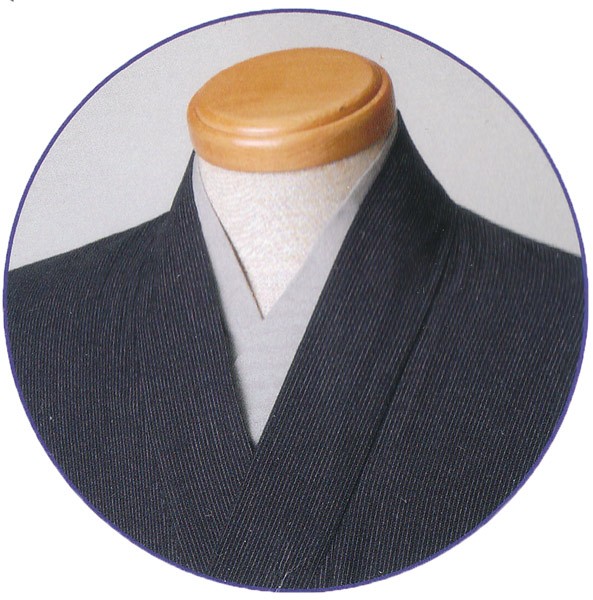 着物,和装小物,男物,半襦袢,衿付,襟付,Vネック,Tシャツ型,肌着,小豆色,赤,M,L,サイズ