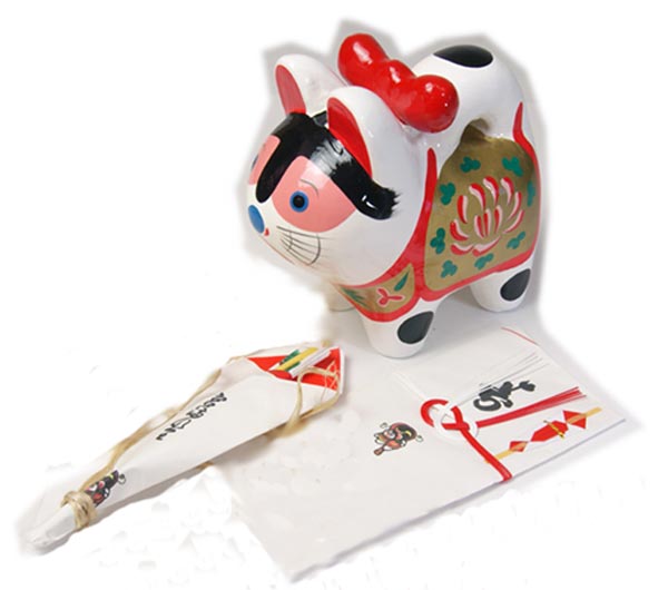着物,和装小物,宮参り,儀式,赤ちゃん,犬張り子,お宮参り,小物,麻ひも,大きい,単品