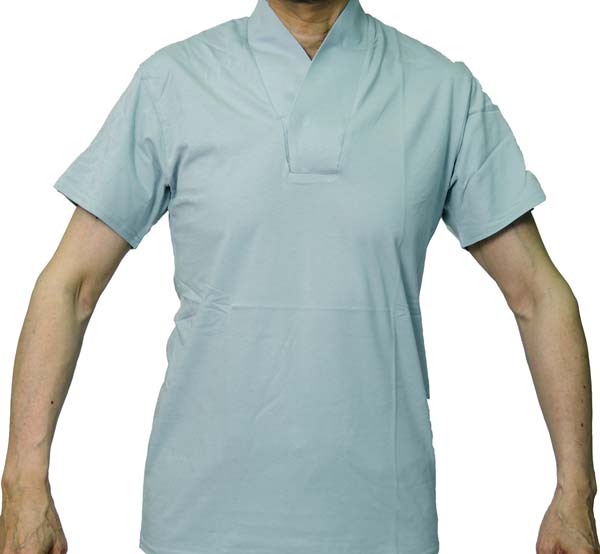 半襦袢 男物 メンズ Vネック 半衿付き 和装肌着 Tシャツ襦袢 作務衣 インナー 浴衣 インナー 着物 下着 男性用 半袖 洗える 夏用 着物インナー メンズ和装 肌襦袢 仕事着物 作業着 着物初心者 父の日 和装小物