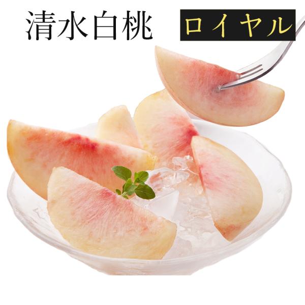2026 お中元 ギフト 清水白桃 ロイヤル 大玉 7-9玉入り 約2.4kg 贈答