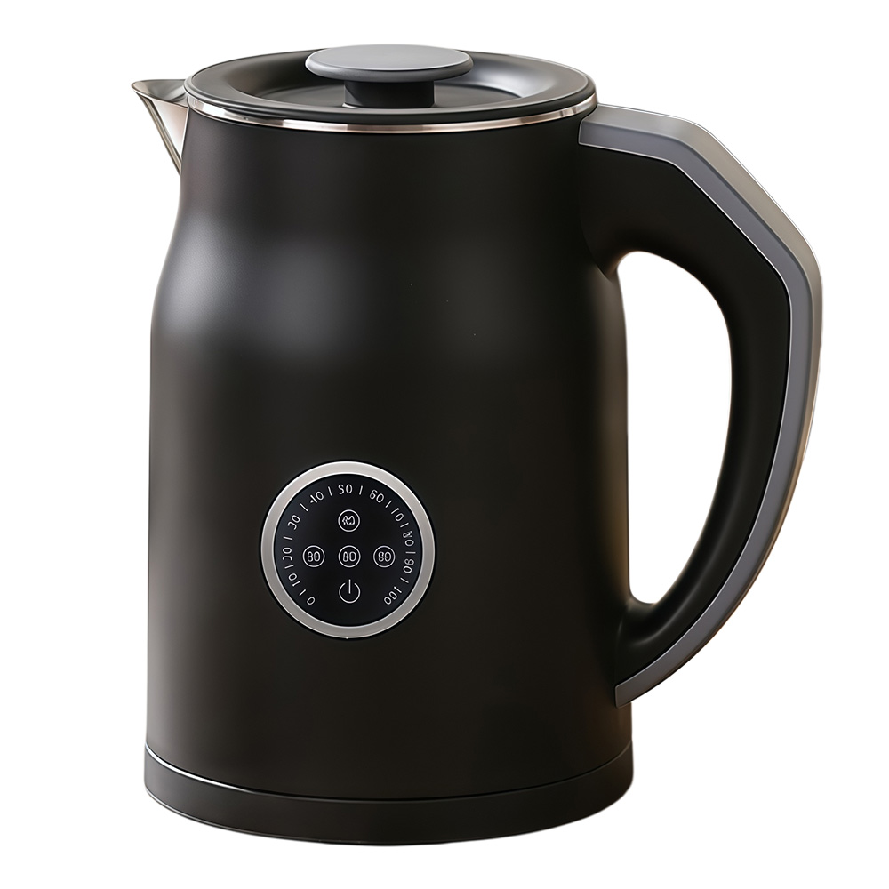 電気ケトル 1.2L 4段階温度調節 45/55/80/90℃ リアルタイム温度表示 16時間保温 二重構造 触れても熱くない 急速沸騰 空焚き防止 メモリー機能 火傷防止 小型 |  | 02