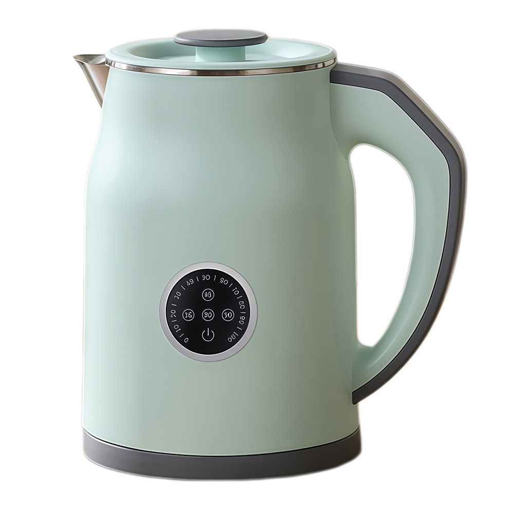 電気ケトル 1.2L 4段階温度調節 45/55/80/90℃ リアルタイム温度表示 16時間保温 二重構造 触れても熱くない 急速沸騰 空焚き防止 メモリー機能 火傷防止 小型 |  | 03