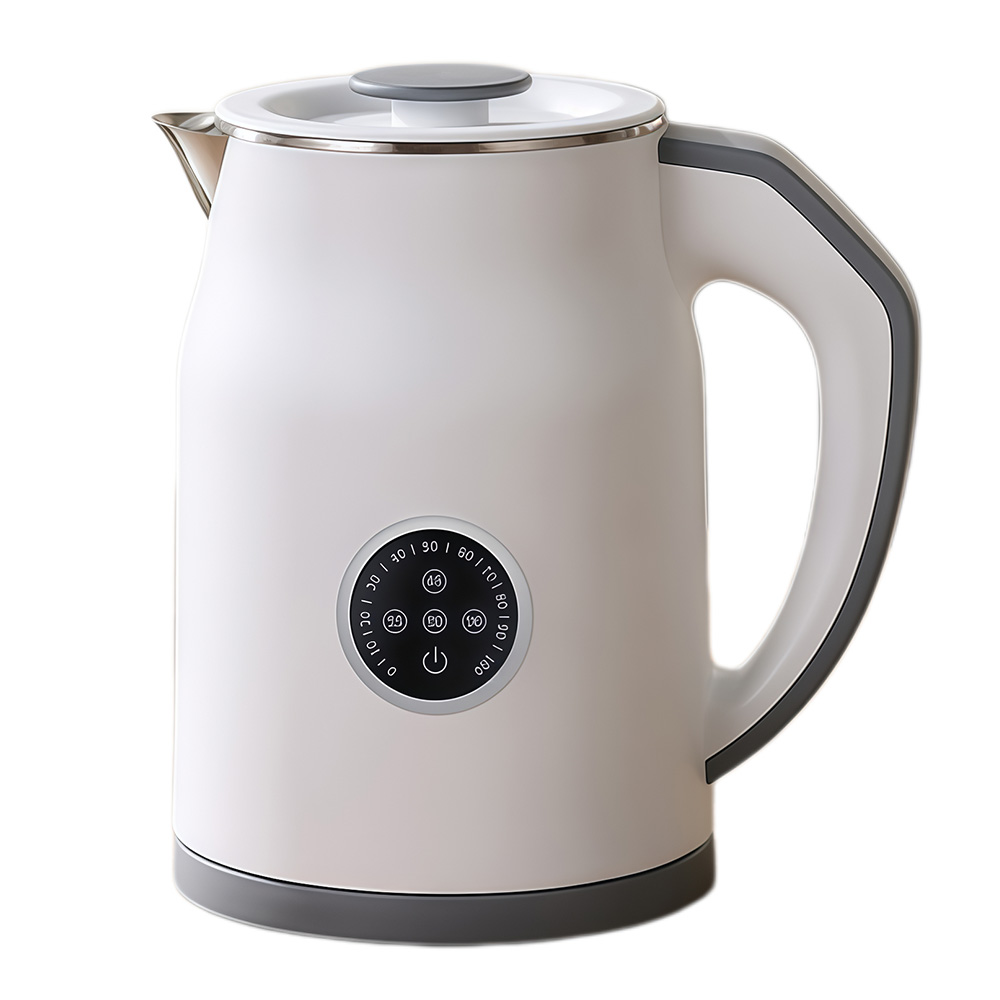 電気ケトル 1.2L 4段階温度調節 45/55/80/90℃ リアルタイム温度表示 16時間保温 二重構造 触れても熱くない 急速沸騰 空焚き防止 メモリー機能 火傷防止 小型 |  | 01