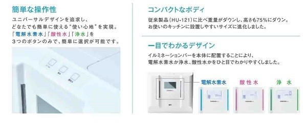 代引不可※【送料無料】OSG/オーエスジー HumanWater/ヒューマンウォーター＜HU-150＞電解水素水生成器 浄水 据置型 家庭 オフィス  料理 洗顔 食器洗い : hu-121 : エアコン・工事のイチバン - 通販 - Yahoo!ショッピング