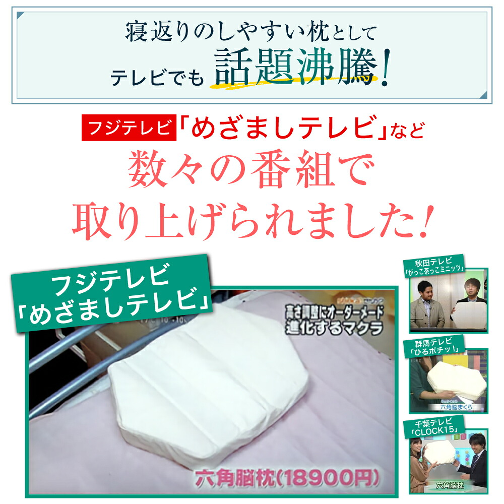六角脳枕 枕 快眠 低反発 マイクロウェーブ 睡眠 雲のやすらぎ 寝返り