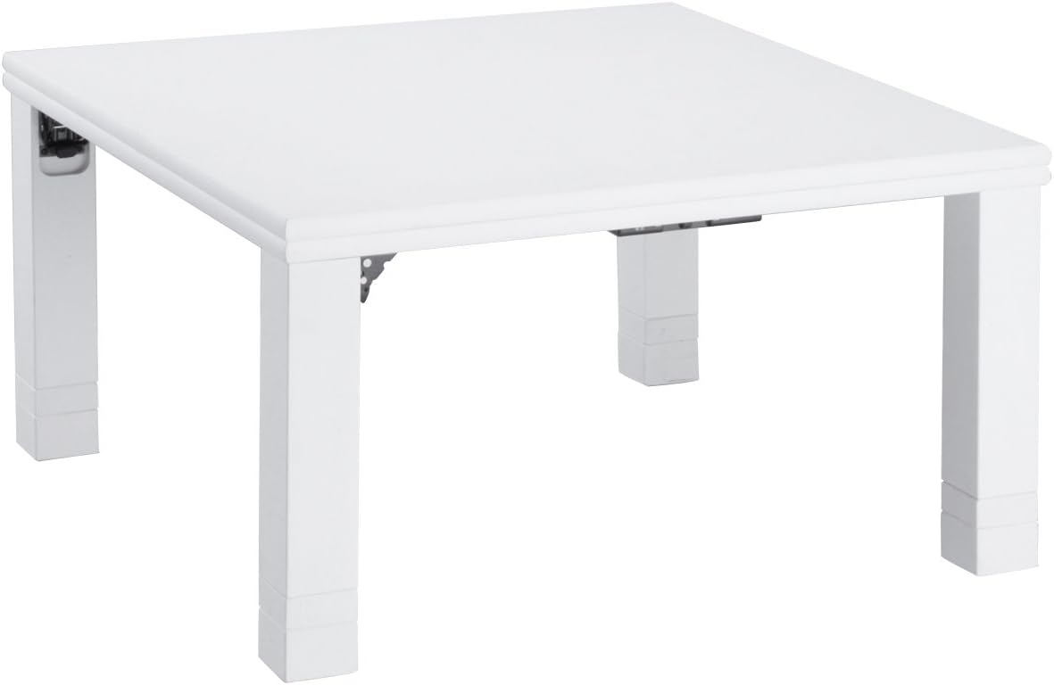 こたつテーブル 正方形 日本製 高さ4段階調節 折れ脚こたつ フラットローリエ 80×80cm｜ichibankanshop｜04