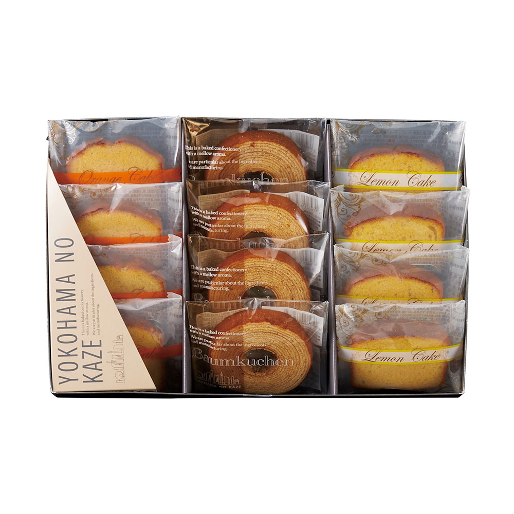 神奈川 「YOKOHAMA NO KAZE」 プレミアム焼菓子ギフト（バウムクーヘン