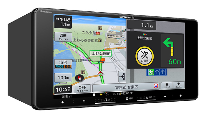【最新機種】　カーナビ　カロッツエリア　楽ナビ　AVIC-RW722 カロッツェリア carrozzeria 楽ナビ 7V型HDワイド/TV/DVD/CD/Bluetooth