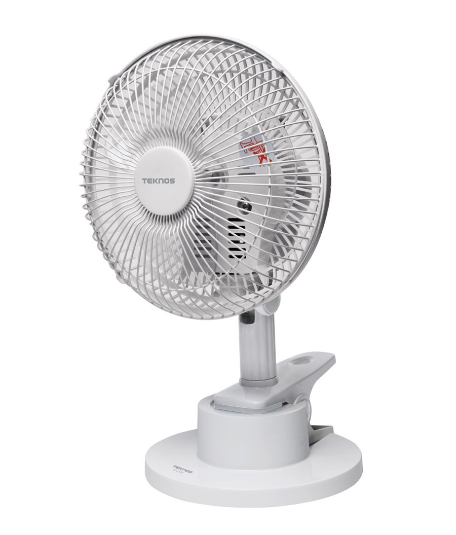 TEKNOS（テクノス） クリップ扇風機 18cm 卓上ファン クリップファン