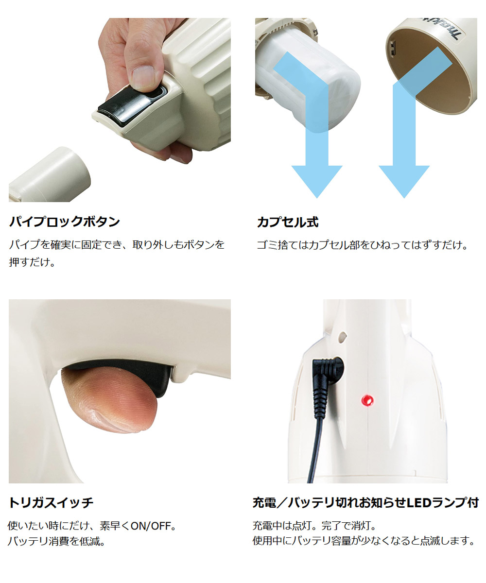 掃除機 コードレス 軽量 2way スティック ハンディ クリーナー