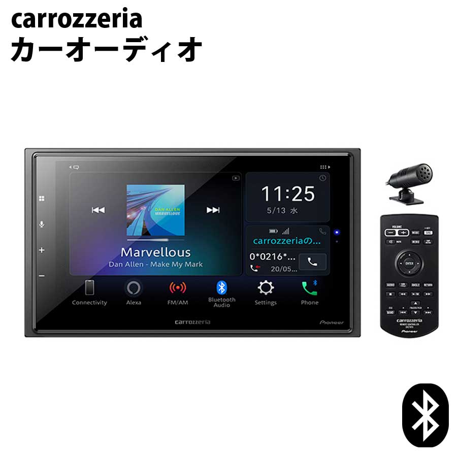 carrozzeria Bluetooth/USB/チューナー・DSPメインユニット 