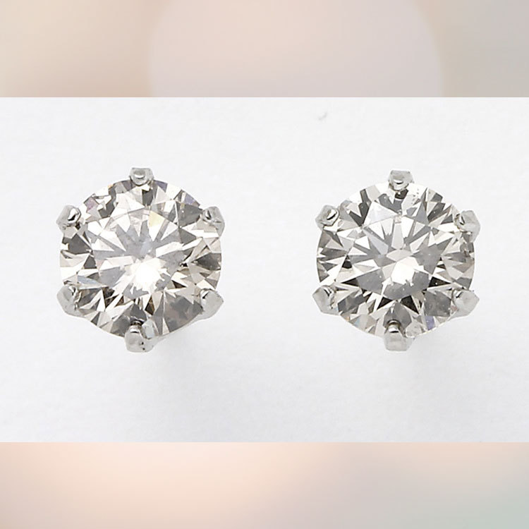 ダイヤモンド ピアス スタッドダイヤピアス プラチナ 0.2ct 2.5mm 永遠