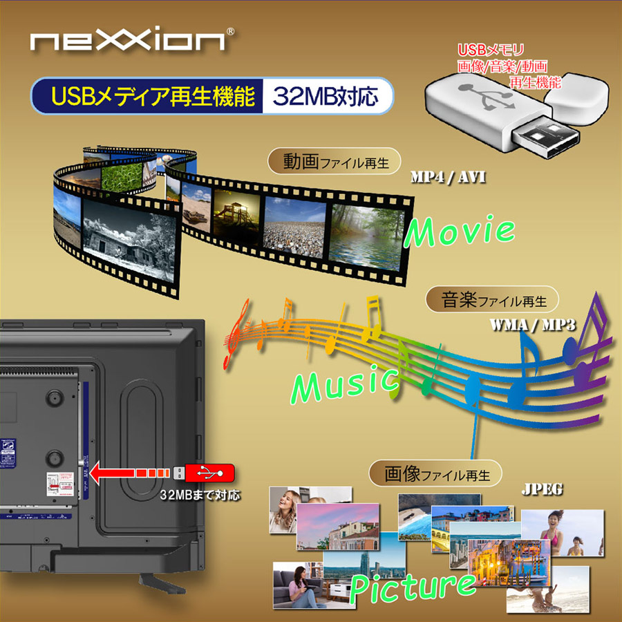 32V型地上波デジタル ハイビジョン液晶テレビ テレビ TV 32インチ 32型