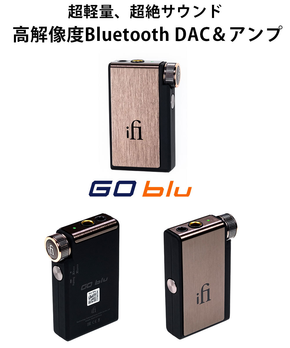 ◇◇ iFi-Audio アイファイオーディオ GO blu 純正ケース付