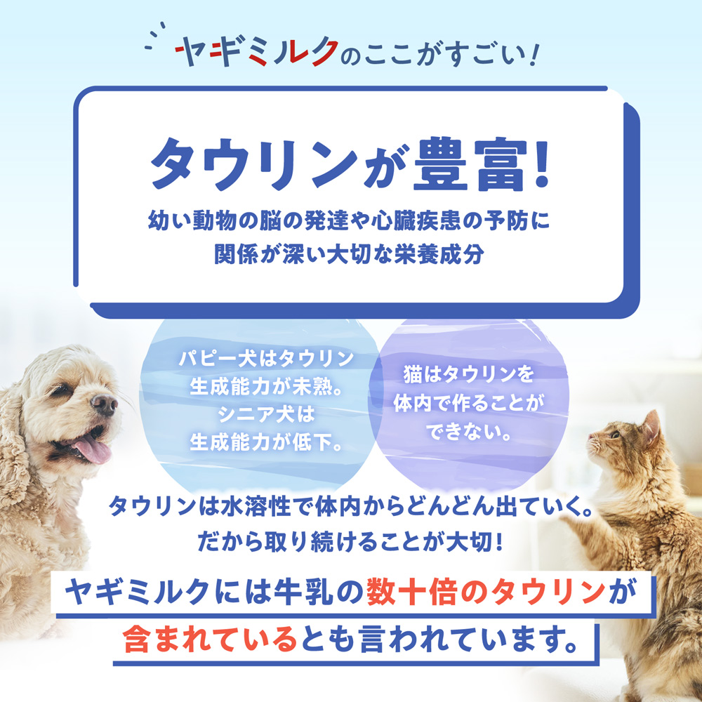 犬猫保護活動家ミルク 毎日のごちそうヤギミルク 50g 獣医・トリマー監修 犬用 猫用