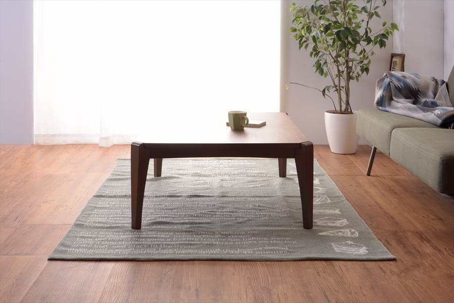 こたつ 電気こたつ 炬燵 コタツテーブル 75×75cm 正方形 おしゃれ 石英