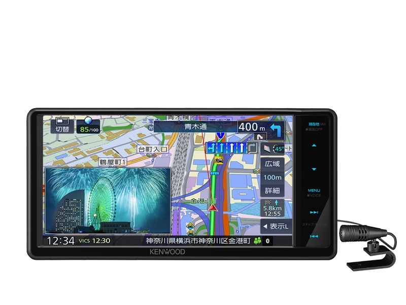 KENWOOD彩速ナビ MDV-D612Wカーナビ7V型200mmワイドモデル 彩速ナビ 彩速 Type D 7V型ワイド 地上デジタル対応 カーナビ ナビ