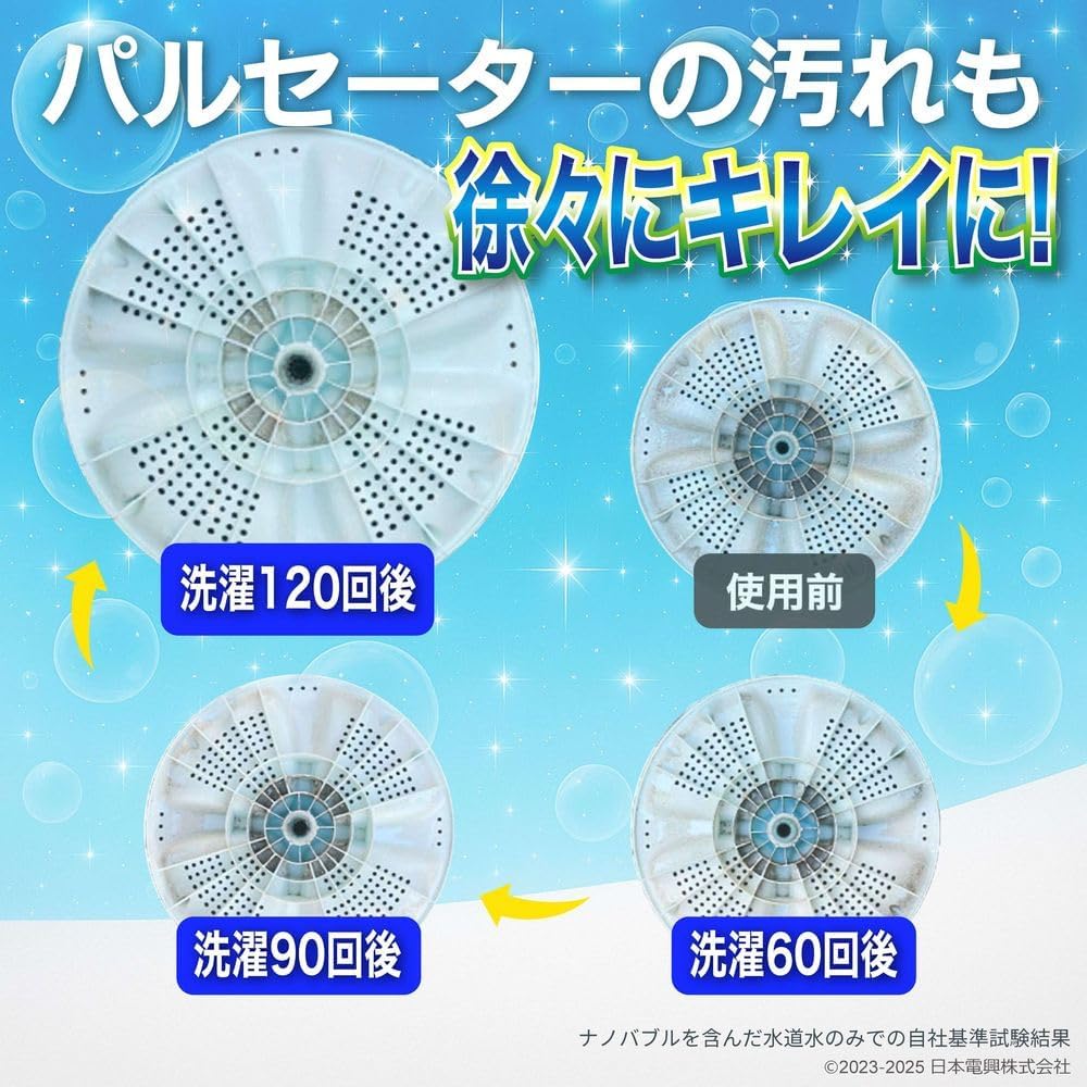 日本電興(NIHON DENKO) 日本製 ナノバブル発生キット 全自動洗濯機b 日本電興 ナノバブル発生キットSE 全自動洗濯機用 日本製 洗濯機用