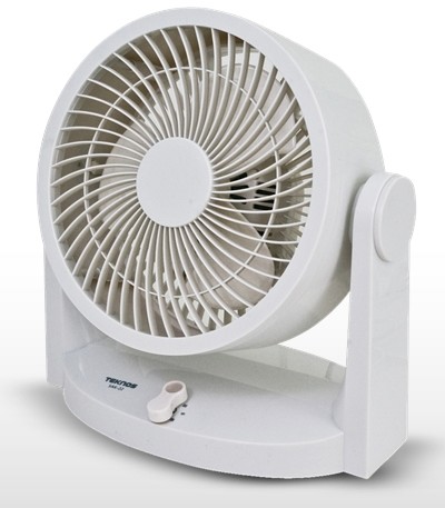 TEKNOS（テクノス） サーキュレーター 18cm 3枚羽根 メカ式 シンプルで