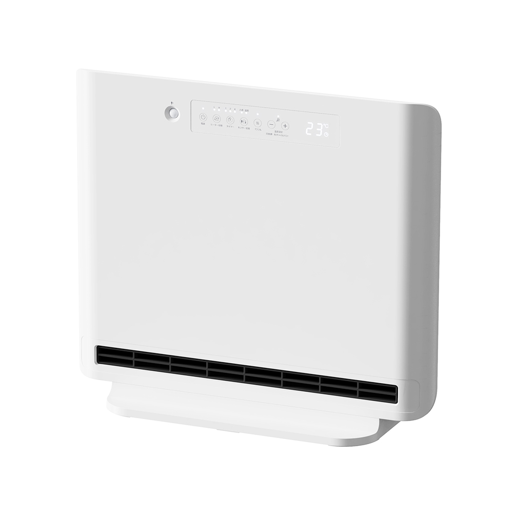 PTC人感ヒーター 1000W スタイリッシュにお部屋を飾る。安全でクリーン
