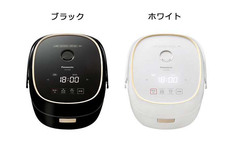 Amazon | パナソニック 炊飯器 3.5合 ひとり暮らし IH式 ブラック SR-KT069-K | パナソニック(Panasonic) |  炊飯器 通販