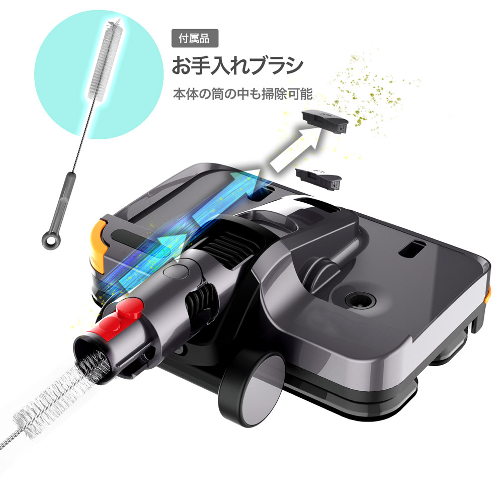 ダイソン対応 マルチウォーターモップ 排水機能付き 各dysonシリーズ対応 UV除菌 SOUYI ソウイ ジャパン SY-140N2-DY ダイソン対応 マルチウォーターモップ 排水機能付き 各dysonシリーズ