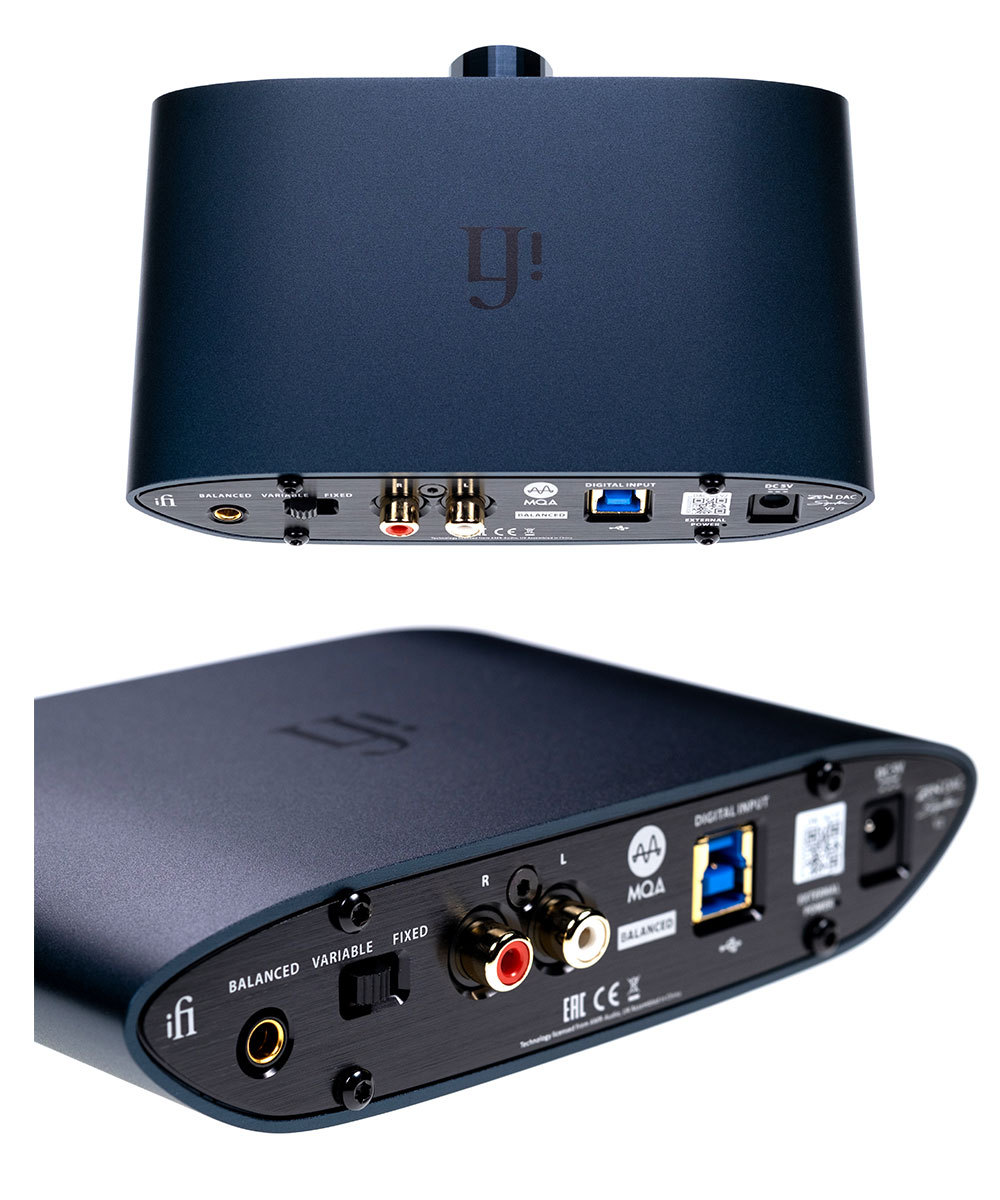 USB-DAC 4.4mmバランス出力 DSD256/PCM384対応 プリアンプ iFi Audio