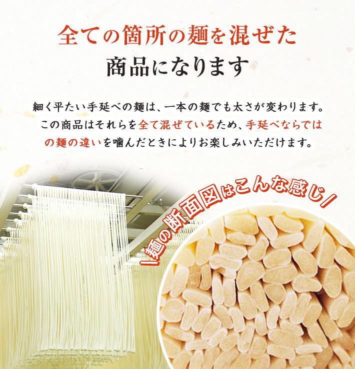 「まるごと手延べうどん」の紹介