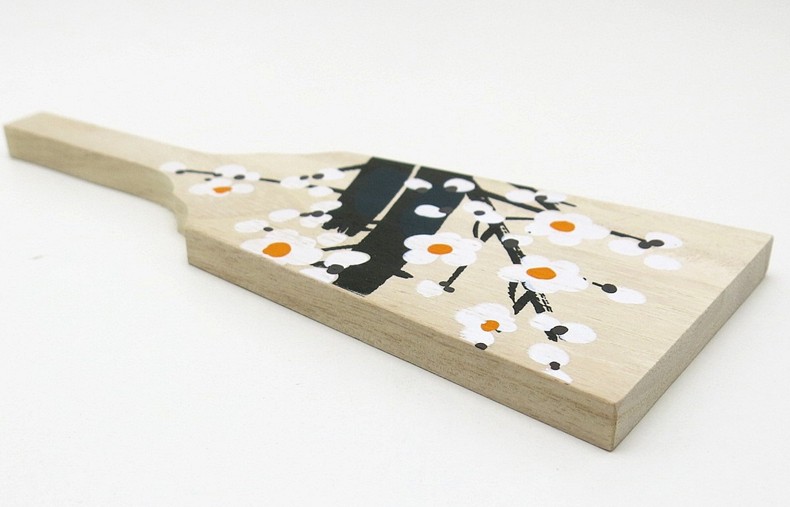 本桐】6寸（空板+スタンドセット）（高さ約18cm） 羽子板 押絵 木目込