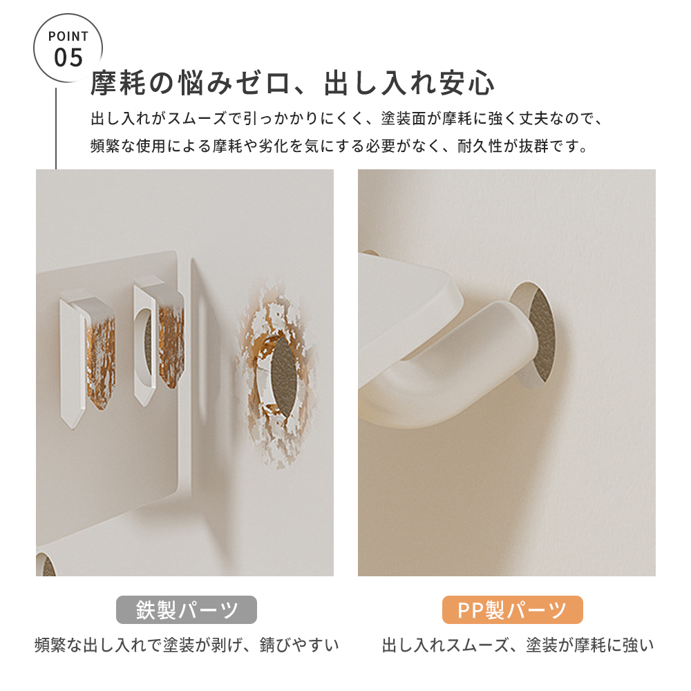 ペグボード パンチングボード 有孔ボード クラ...の詳細画像5