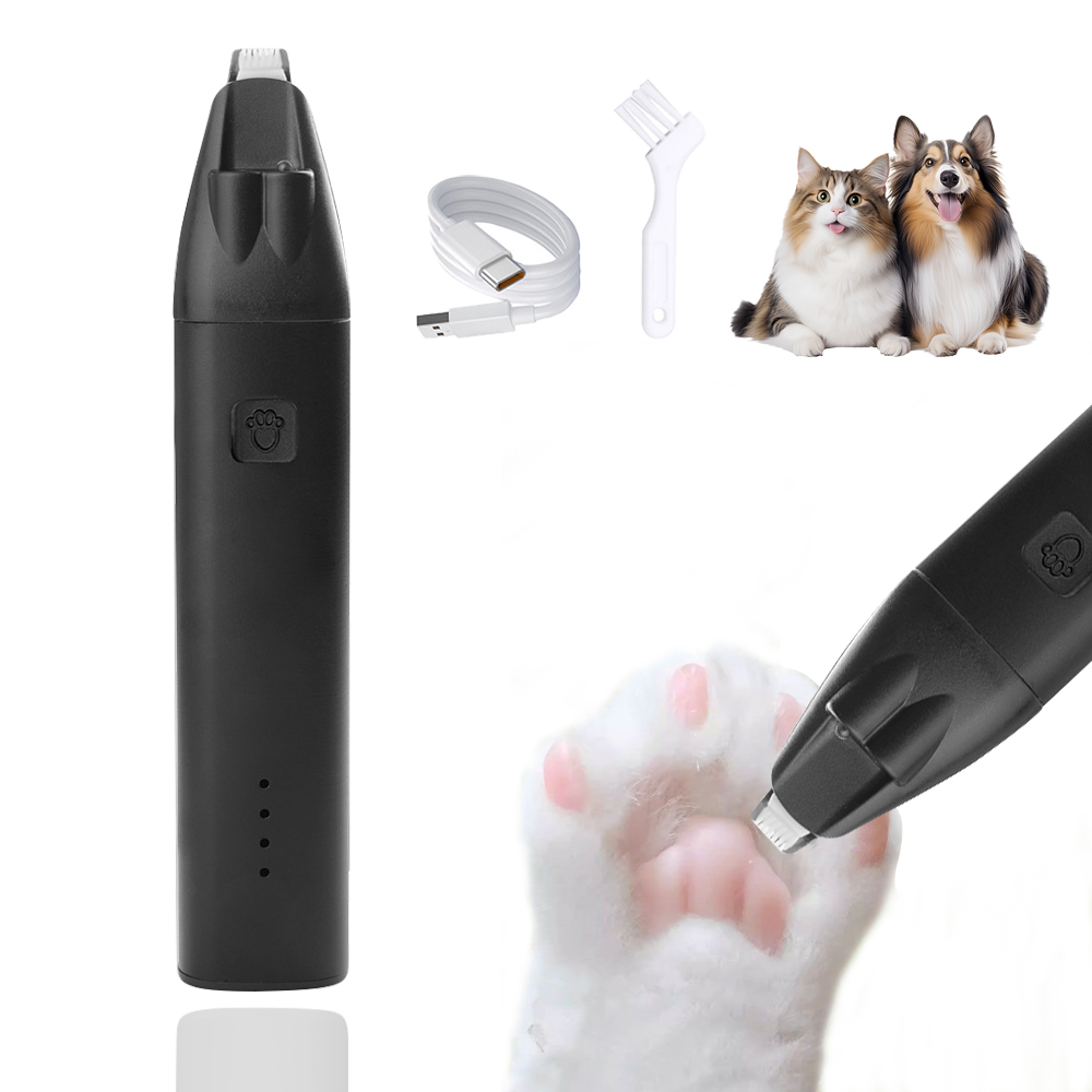 ペット用バリカン 犬用 猫用 9mm刃先 電動バリカン 充電式 LED