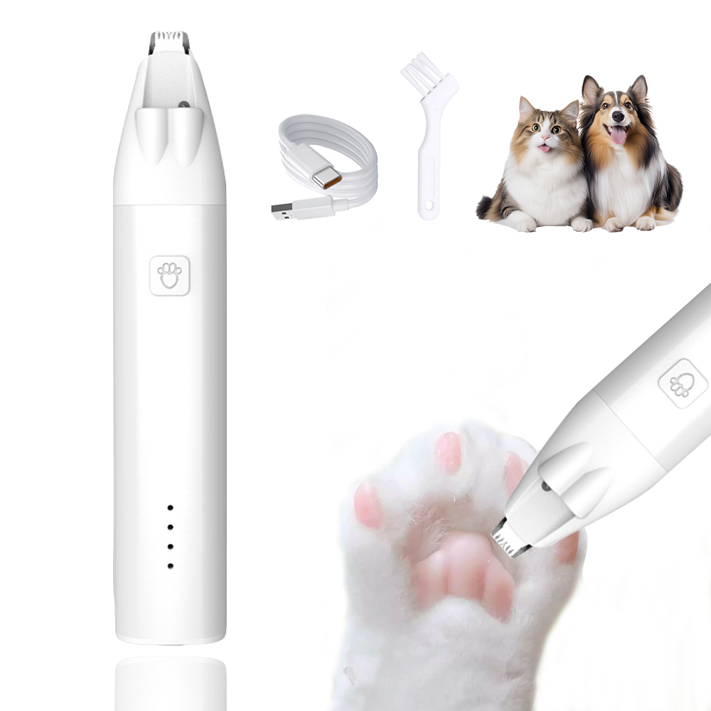 ペット用バリカン 犬用 猫用 9mm刃先 電動バリカン 充電式 LED