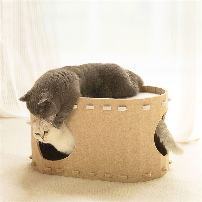 キャットハウス 猫用爪とぎ 遊び場 猫ハウス ストレス解消 通気 隠れ家