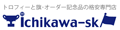 旗とカップichikawa-sk ロゴ