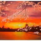 大出哲　油絵　オオイデ　サトシ 佐藤 哲 「富士」 油彩F30号 額付き : 一枚の繪Yahoo!店 - 通販