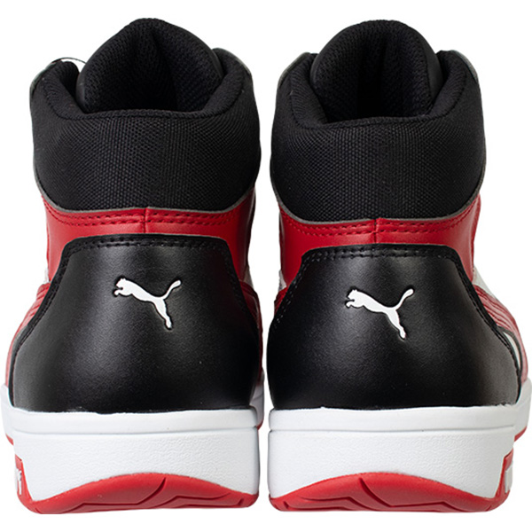 PUMA（プーマ） フロントコート　ブラック＆ホワイト＆レッド ディスク ミッド 25.0ｃｍ FRONTCOURT 63.212.0 |  | 05