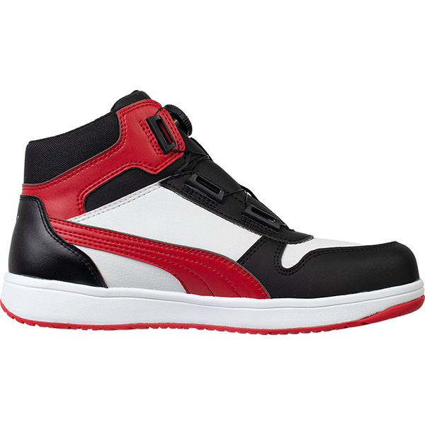 PUMA（プーマ） フロントコート　ブラック＆ホワイト＆レッド ディスク ミッド 25.0ｃｍ FRONTCOURT 63.212.0 |  | 03