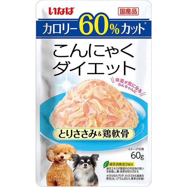 Yahoo! Yahoo!ショッピング(ヤフー ショッピング)こんにゃくダイエット とりささみ＆鶏軟骨 60g DRP-16
