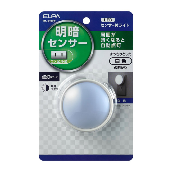 ELPAʥѡ LED󥵡ե饤 PM-LA201W