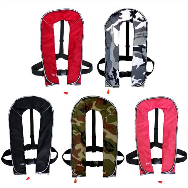 DABADA(ダバダ):ライフジャケット ベストタイプ 自動膨張式 ブラック life-jacket-best-aut 救命 ライジャケ 自動 | DABADA | 01