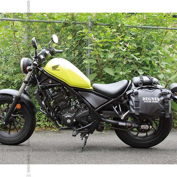 あすつく】DEGNER（デグナー） 防水サイドバッグBK NB-148BK