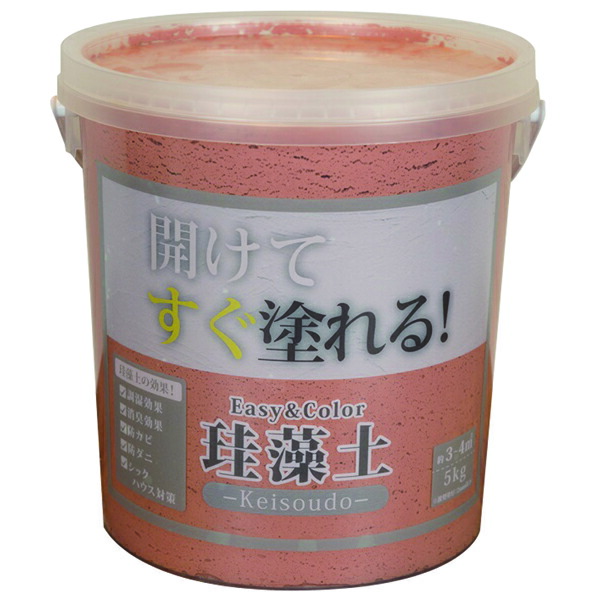 ワンウィル Easy＆Color珪藻土 5kg テラコッタ 4961980000000 | 